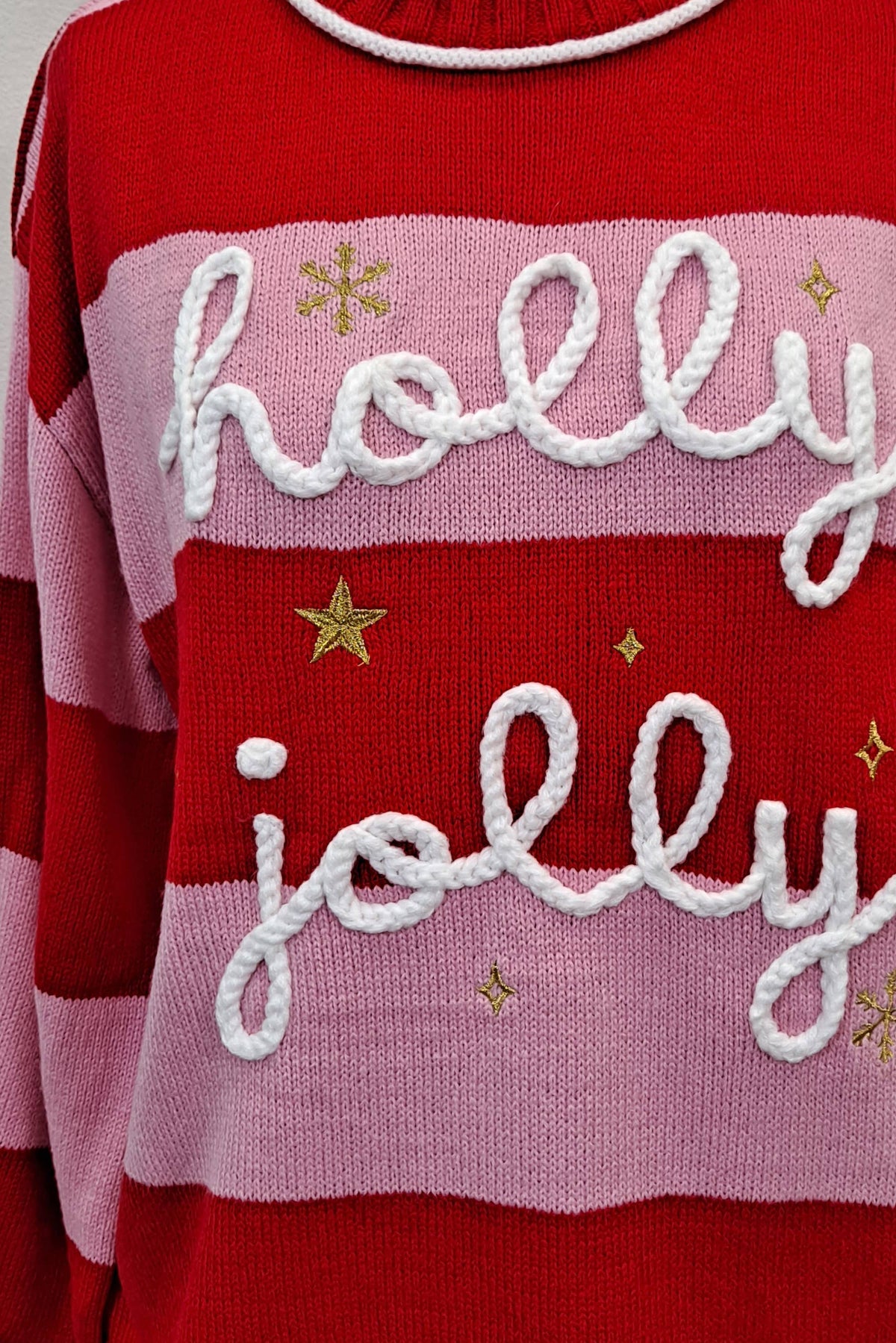 Holly Jolly Striped Sweater