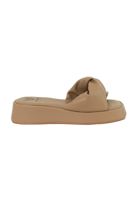 Platform Slide Sandals