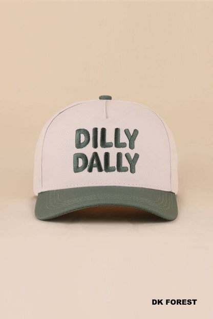 Dilly Dally Two Tone Snapback Hat