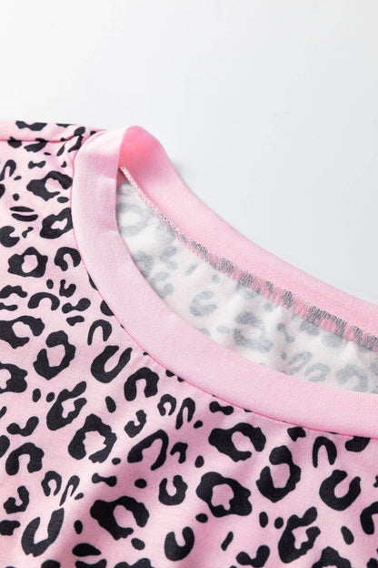 Leopard Striped Top