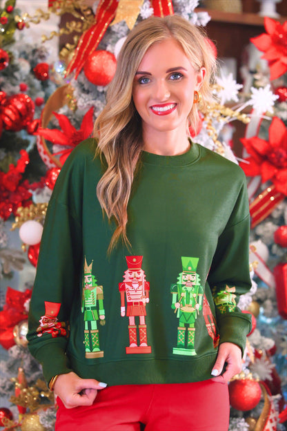 Nutcracker French Terry Pullover