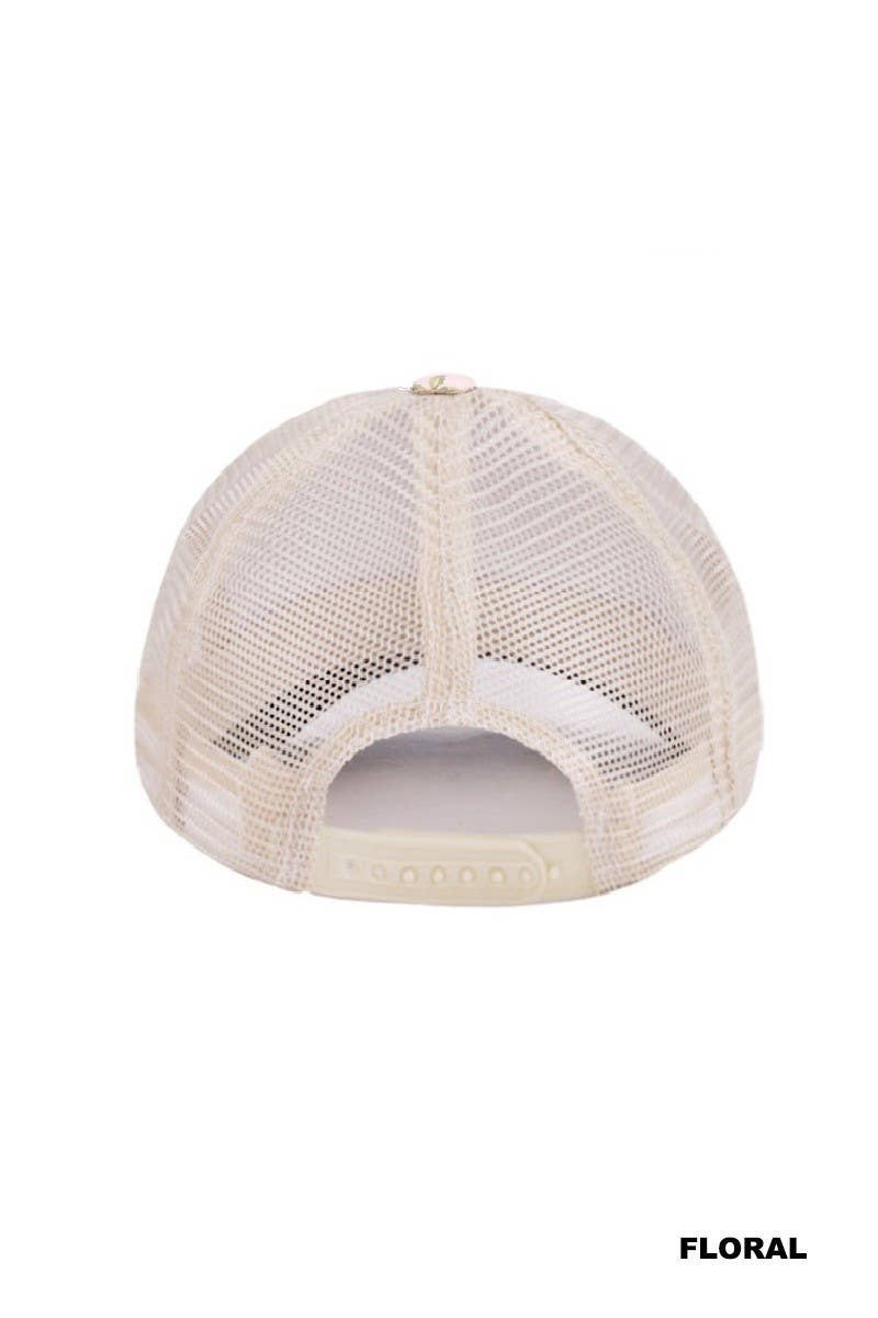 Expensive And Difficult Two Tone Mesh Snapback Hat