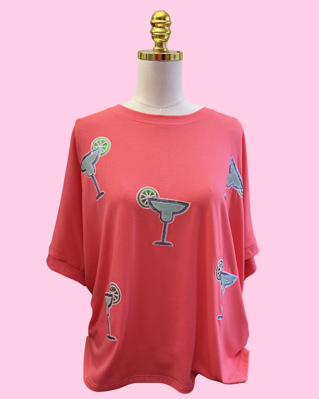 Sequin Margarita Top