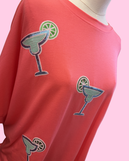 Sequin Margarita Top
