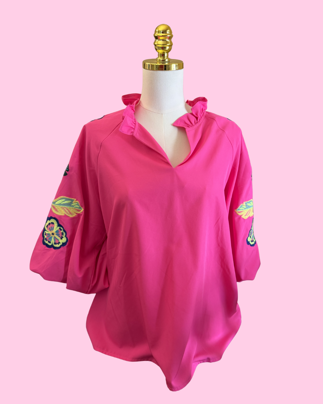 Daphne Embroidered Top