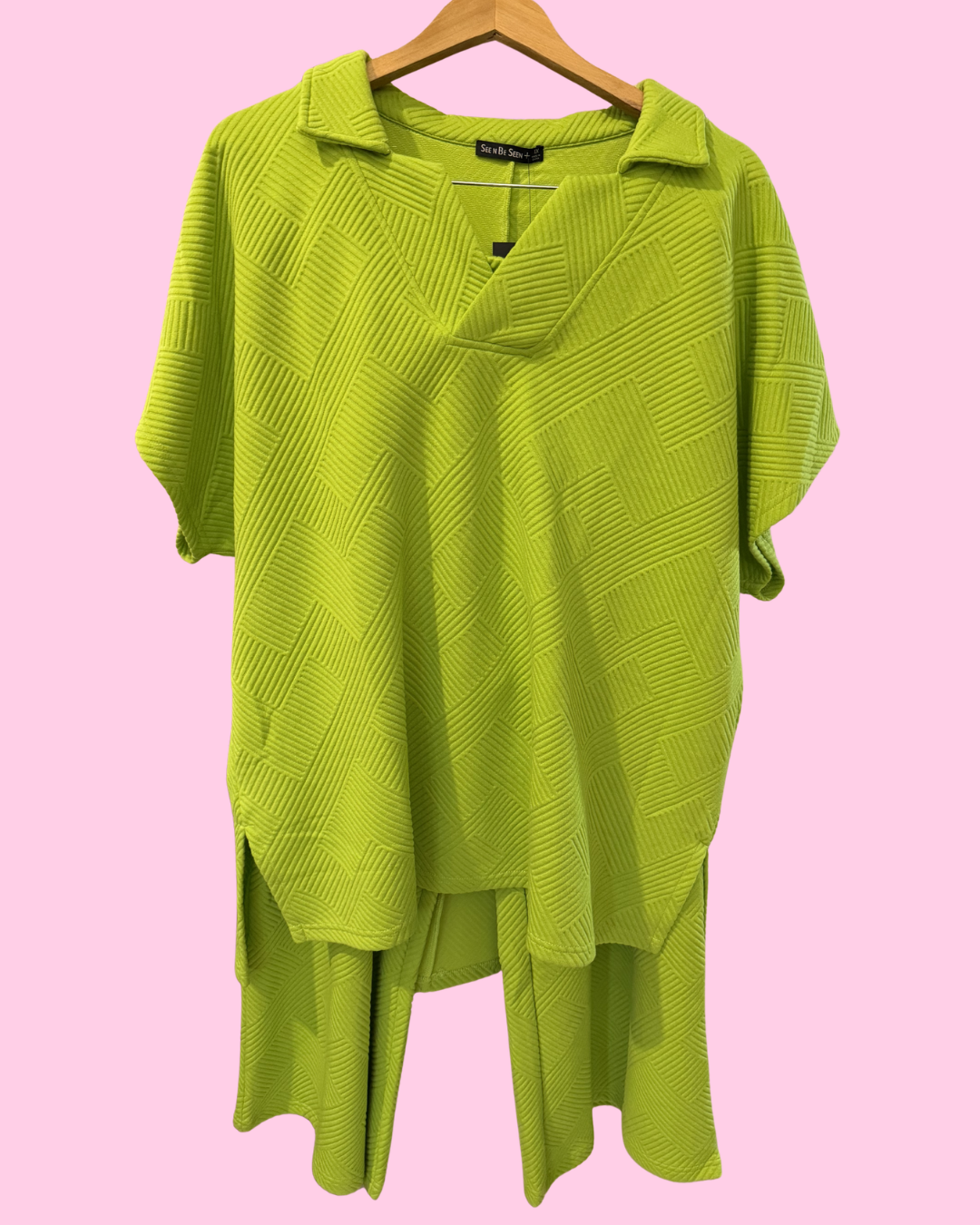 Green Textured Set