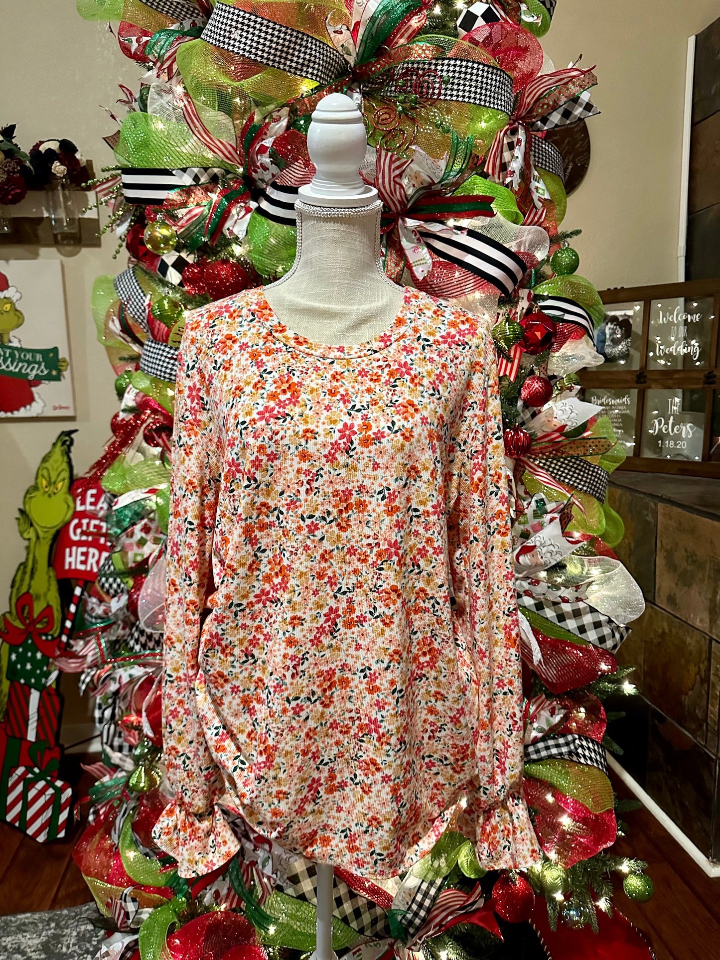Floral Long Sleeve Top - Updated