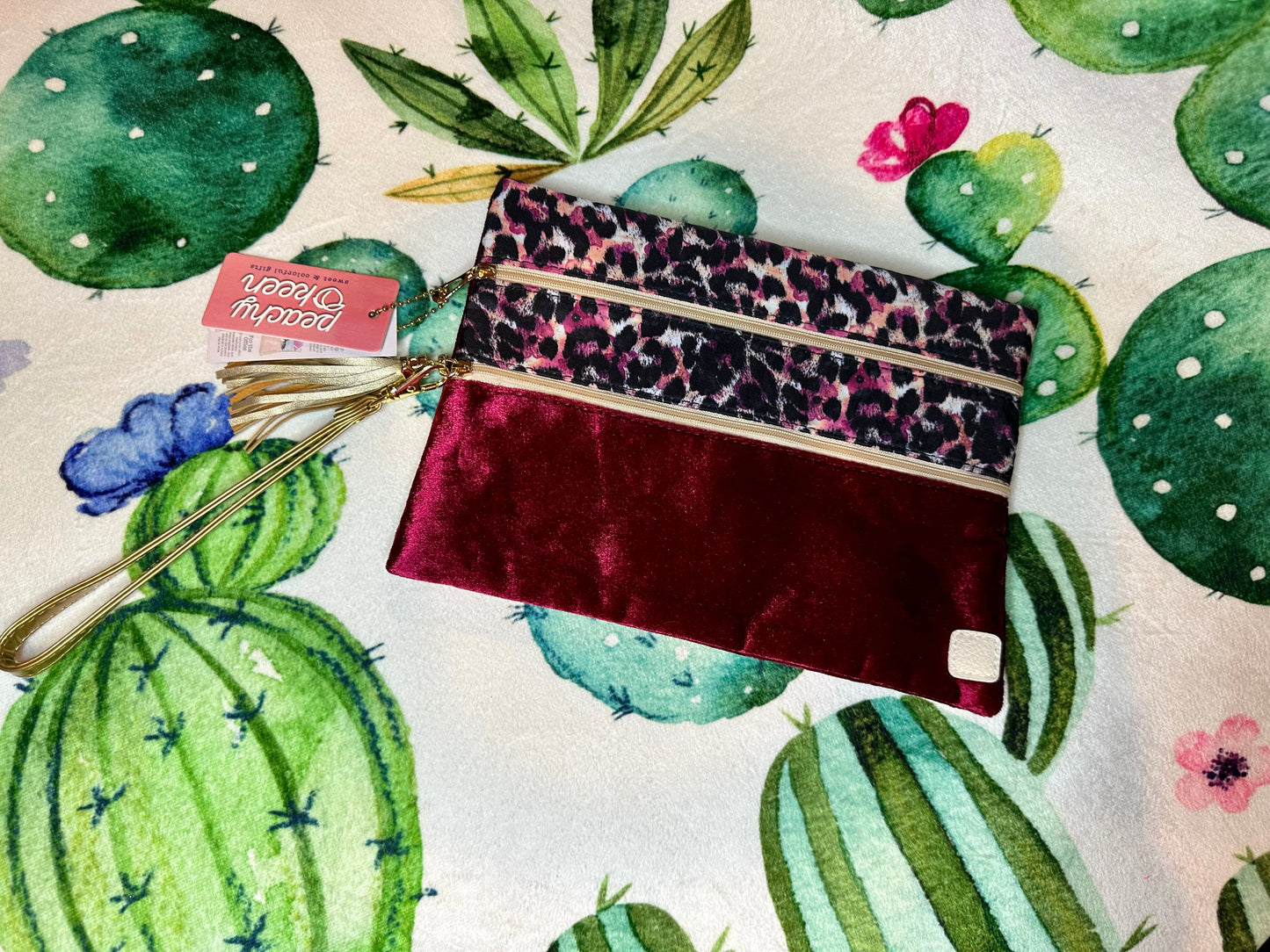 Luscious Leopard & Velvet Versi Bag