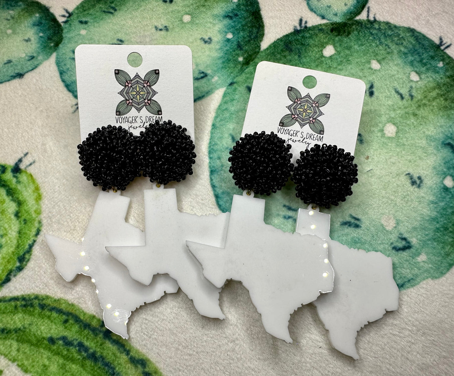 Texas Acrylic Earrings